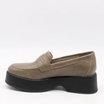 MOCASSINS À PLATEFORMES EN CUIR