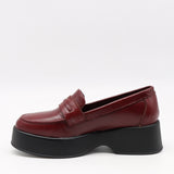 MOCASSINS À PLATEFORMES EN CUIR