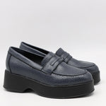 MOCASSINS À PLATEFORMES EN CUIR