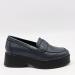 MOCASSINS À PLATEFORMES EN CUIR
