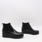 CHELSEA BOOTS COMPENSÉES EN CUIR