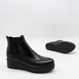 CHELSEA BOOTS COMPENSÉES EN CUIR