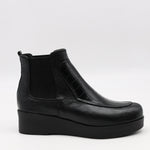 CHELSEA BOOTS COMPENSÉES EN CUIR