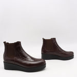 CHELSEA BOOTS COMPENSÉES EN CUIR