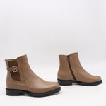 BOTTINES EN CUIR