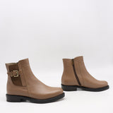 BOTTINES EN CUIR