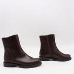 BOTTINES EN CUIR