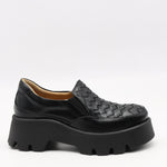 CHAUSSURES EN CUIR À SEMELLE CRANTÉE
