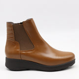 BOTTINES ÉLASTIQUES EN CUIR
