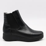 BOTTINES ÉLASTIQUES EN CUIR