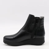 BOTTINES ÉLASTIQUES EN CUIR