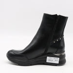 BOOTS COMPENSÉES EN CUIR
