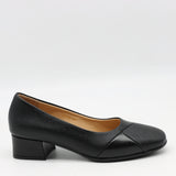 ESCARPINS MI-TALONS EN CUIR
