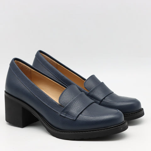 CHAUSSURES À TALONS EN CUIR