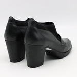 CHAUSSURES À TALONS EN CUIR ET STRETCH