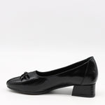 ESCARPINS MI-TALONS EN CUIR VERNIS