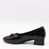 ESCARPINS MI-TALONS EN CUIR VERNIS