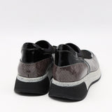 BASKETS STRETCH ET CUIR EFFET SERP