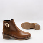 BOTTINES EN CUIR
