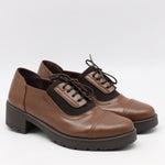 CHAUSSURES À LACETS EN CUIR