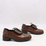 CHAUSSURES À LACETS EN CUIR