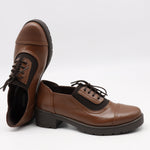 CHAUSSURES À LACETS EN CUIR