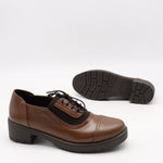 CHAUSSURES À LACETS EN CUIR