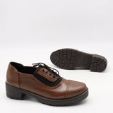 CHAUSSURES À LACETS EN CUIR