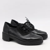 CHAUSSURES À LACETS EN CUIR