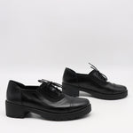 CHAUSSURES À LACETS EN CUIR