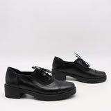 CHAUSSURES À LACETS EN CUIR