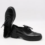 CHAUSSURES À LACETS EN CUIR