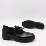 CHAUSSURES À LACETS EN CUIR