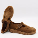 BABIES EN DAIM CUIR