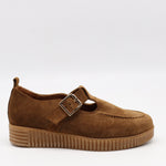 BABIES EN DAIM CUIR