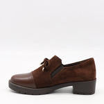 CHAUSSURES À TALONS EN DAIM CUIR