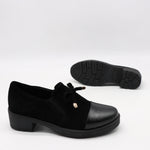 CHAUSSURES À TALONS EN DAIM CUIR