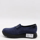 BASKETS EN DAIM CUIR