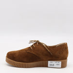 CHAUSSURES À LACETS EN DAIM CUIR