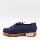 CHAUSSURES À LACETS EN DAIM CUIR