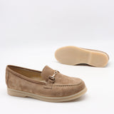MOCASSINS EN DAIM CUIR