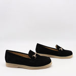 MOCASSINS EN DAIM CUIR