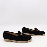 MOCASSINS EN DAIM CUIR