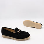 MOCASSINS EN DAIM CUIR