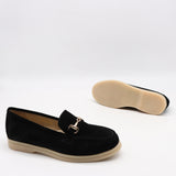 MOCASSINS EN DAIM CUIR