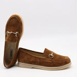 MOCASSINS EN DAIM CUIR