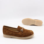 MOCASSINS EN DAIM CUIR