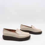 CHAUSSURES À PLATEFORMES EN CUIR VERNIS FROISSÉE
