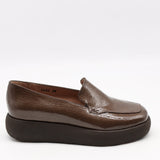 CHAUSSURES À PLATEFORMES EN CUIR VERNIS FROISSÉE