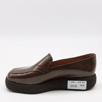 CHAUSSURES À PLATEFORMES EN CUIR VERNIS FROISSÉE